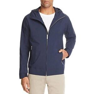 NN07 No Nationality Men Navy Blue Jacket Waterproof Breathable Lightweight US M